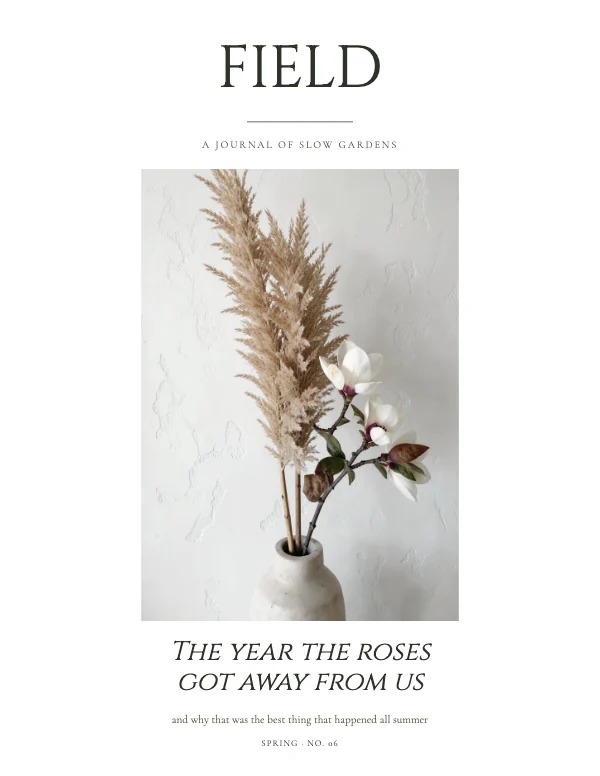 Sage and Bone Minimalist 8.5×11 Botanical Magazine Cover